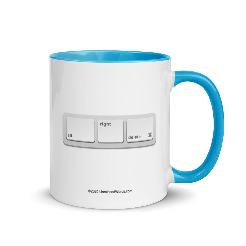 Alt Right Delete - Mug - Unminced Words