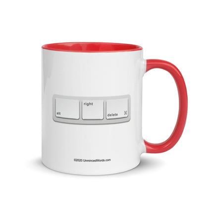 Alt Right Delete - Mug - Unminced Words