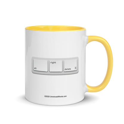 Alt Right Delete - Mug - Unminced Words