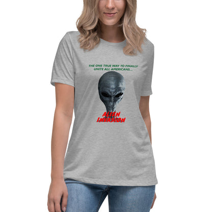 Alien Invasion - Women's Relaxed T-Shirt - Unminced Words