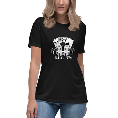 All In - Women's Relaxed T-Shirt - Unminced Words