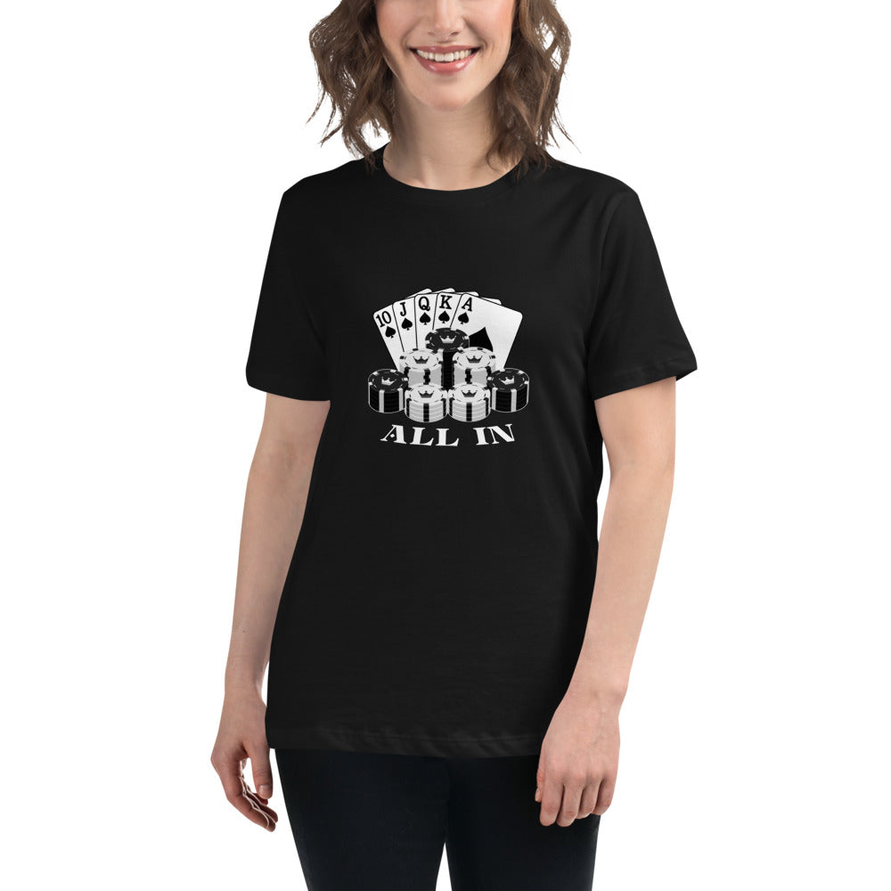 All In - Women's Relaxed T-Shirt - Unminced Words
