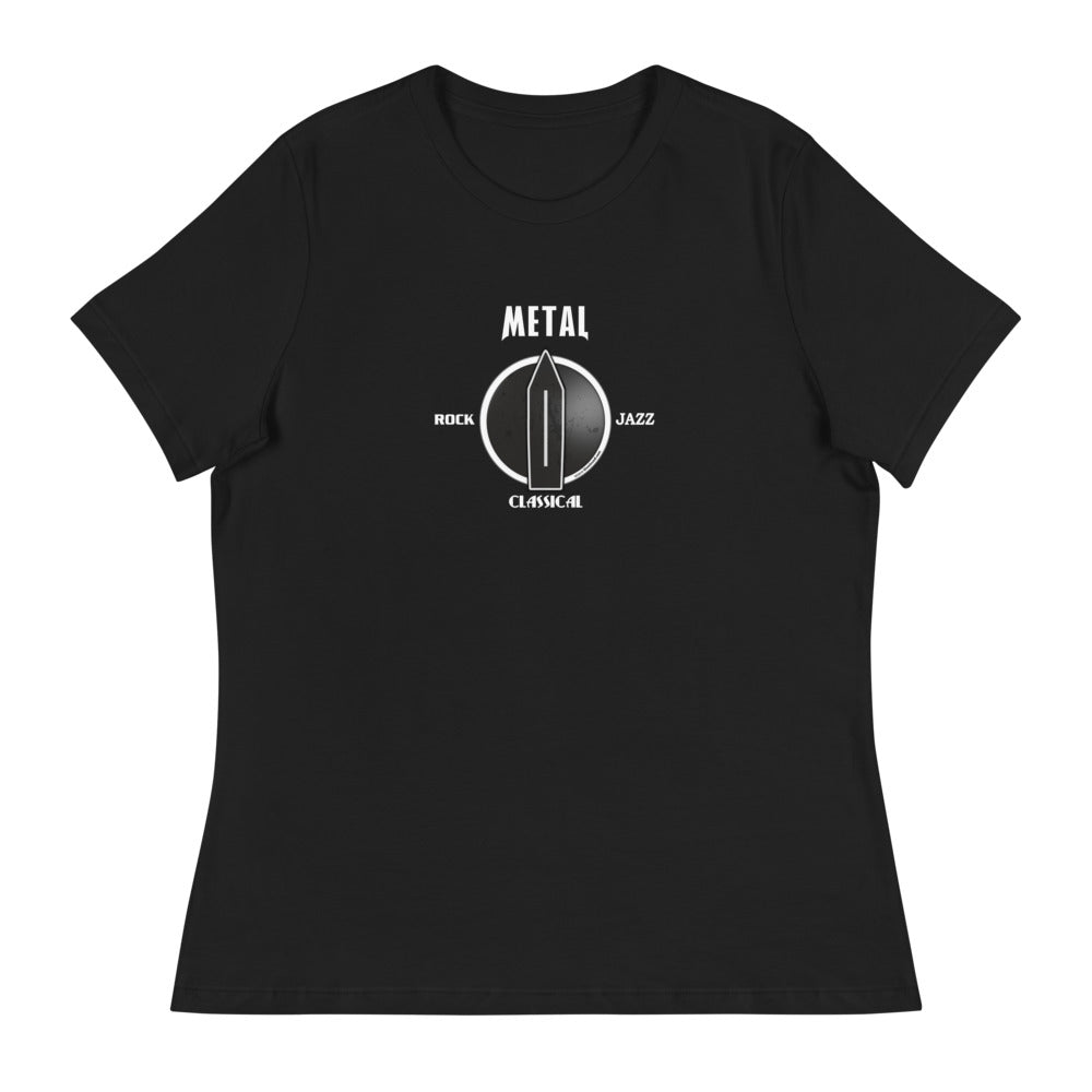 Metal - Woman's Relaxed T-Shirt - Unminced Words