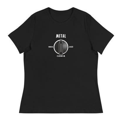 Metal - Woman's Relaxed T-Shirt - Unminced Words