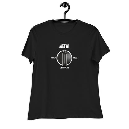 Metal - Woman's Relaxed T-Shirt - Unminced Words