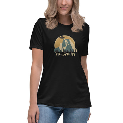 Yo-Semite - Women's Relaxed T-Shirt - Unminced Words