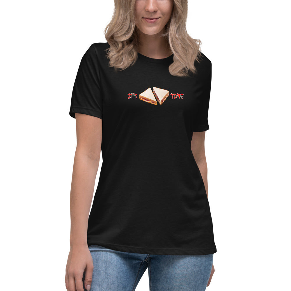 Peanut Butter & Jelly Time - Women's Relaxed T-Shirt - Unminced Words