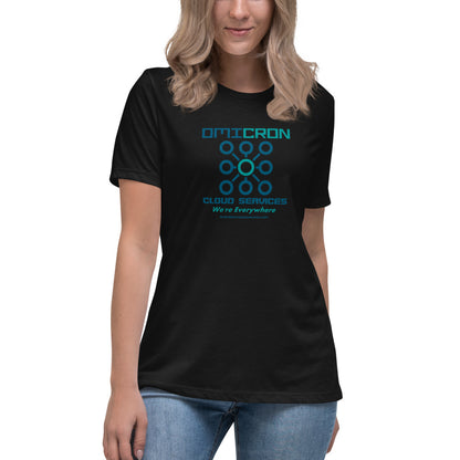 Omicron -  Women's Relaxed T-Shirt - Unminced Words