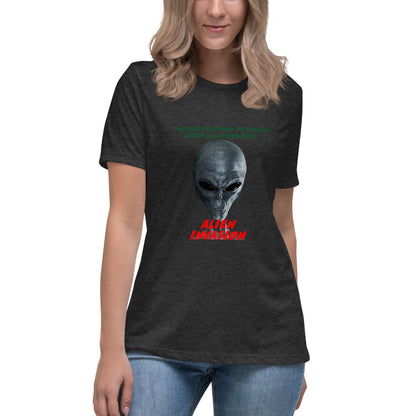 Alien Invasion - Women's Relaxed T-Shirt - Unminced Words