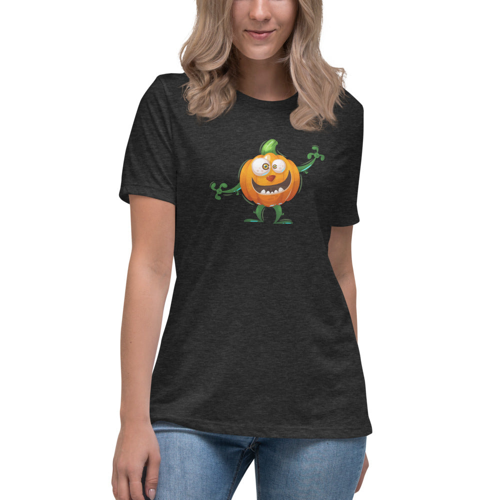 Pumpkin Paul - Women's Relaxed T-Shirt - Unminced Words