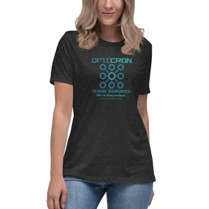 Omicron -  Women's Relaxed T-Shirt - Unminced Words
