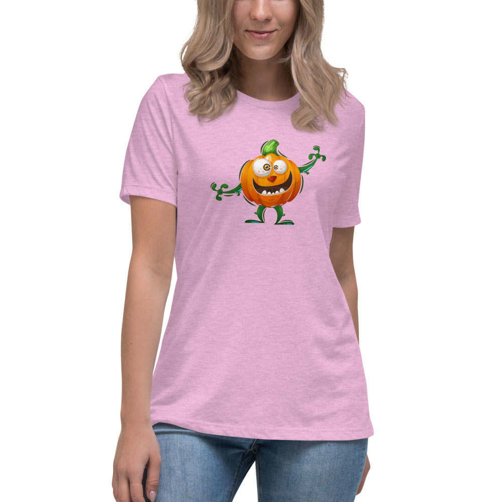 Pumpkin Paul - Women's Relaxed T-Shirt - Unminced Words