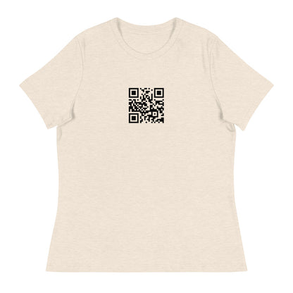 QR Code - Women's Relaxed T-Shirt