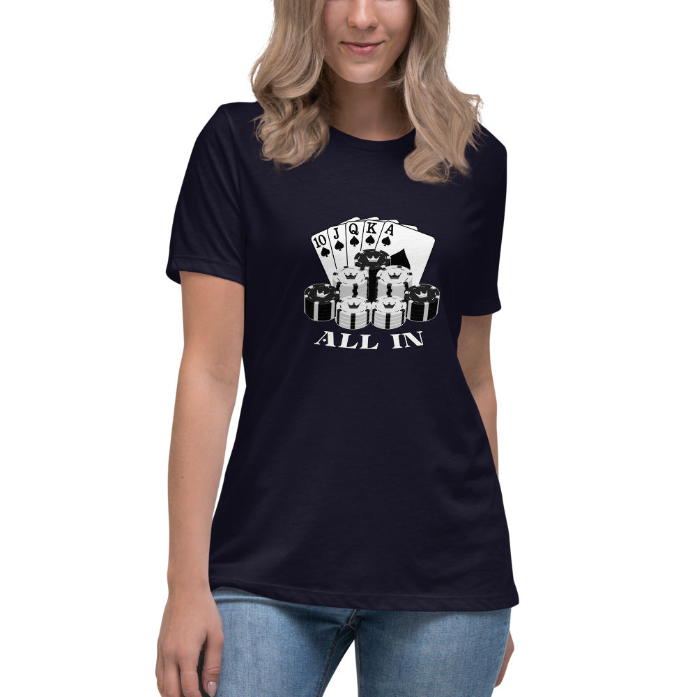 All In - Women's Relaxed T-Shirt - Unminced Words