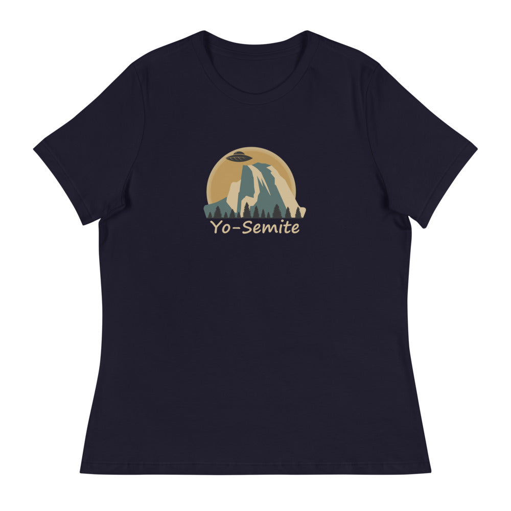 Yo-Semite - Women's Relaxed T-Shirt - Unminced Words