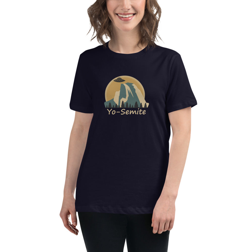 Yo-Semite - Women's Relaxed T-Shirt - Unminced Words