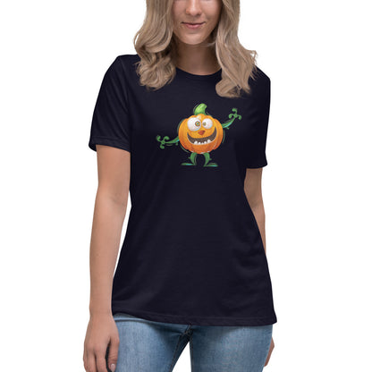 Pumpkin Paul - Women's Relaxed T-Shirt - Unminced Words