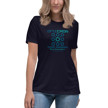 Omicron -  Women's Relaxed T-Shirt - Unminced Words