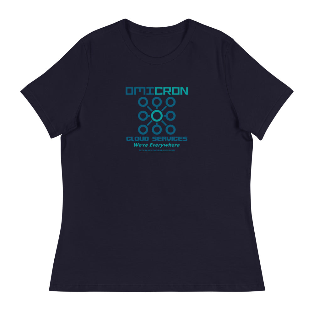 Omicron -  Women's Relaxed T-Shirt - Unminced Words