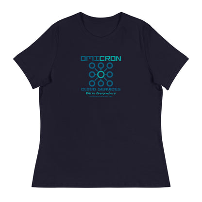 Omicron -  Women's Relaxed T-Shirt - Unminced Words