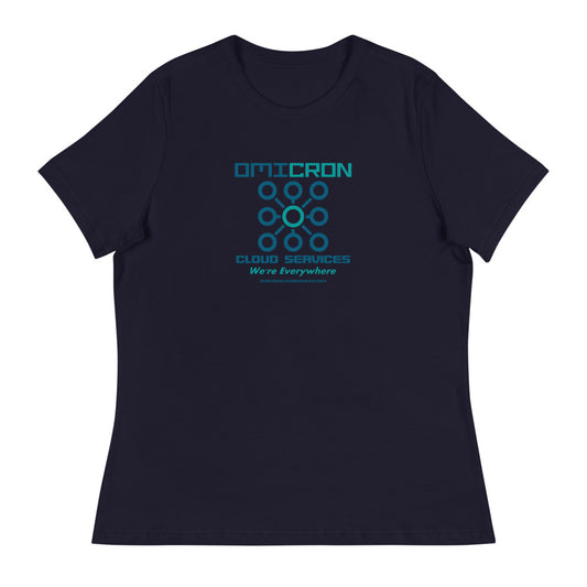 Omicron -  Women's Relaxed T-Shirt - Unminced Words
