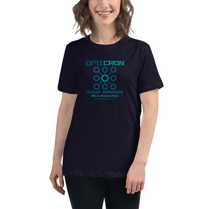 Omicron -  Women's Relaxed T-Shirt - Unminced Words