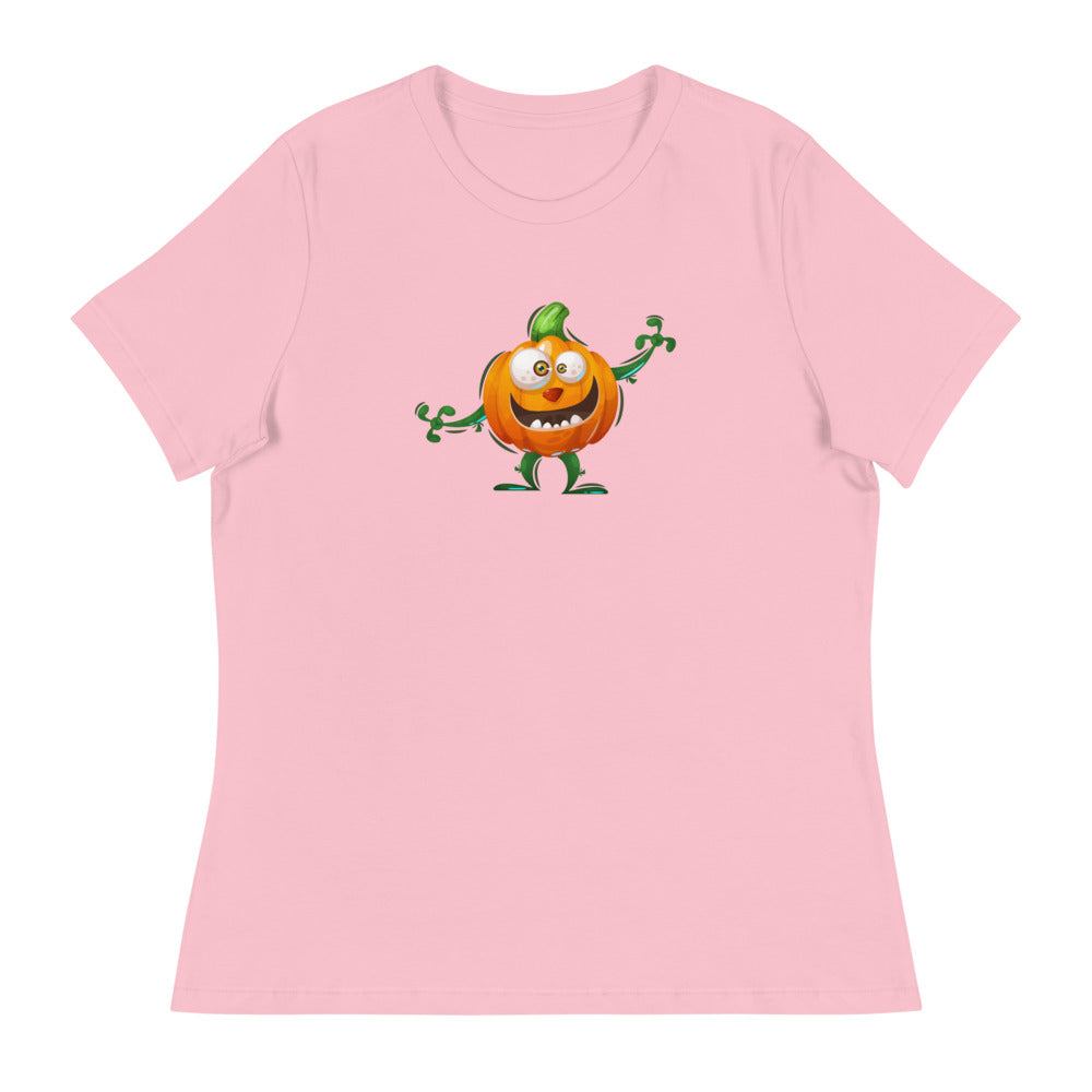 Pumpkin Paul - Women's Relaxed T-Shirt - Unminced Words