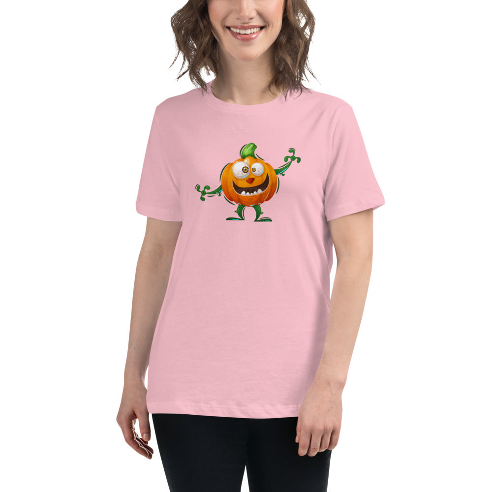 Pumpkin Paul - Women's Relaxed T-Shirt - Unminced Words