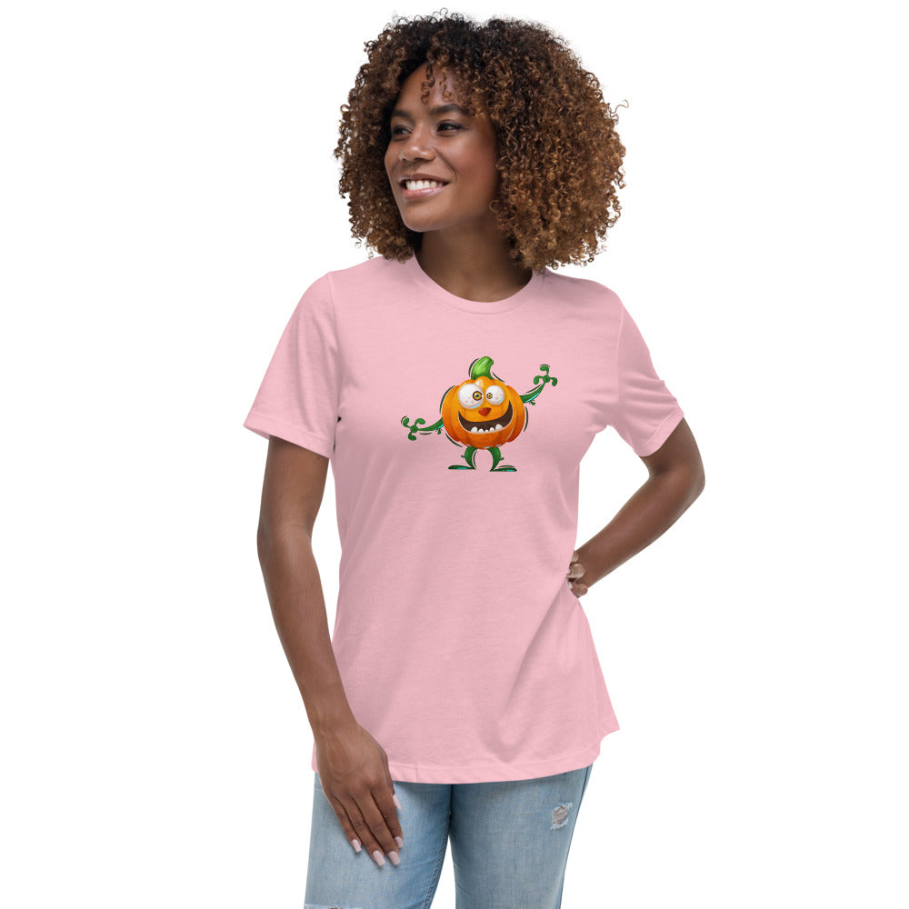 Pumpkin Paul - Women's Relaxed T-Shirt - Unminced Words