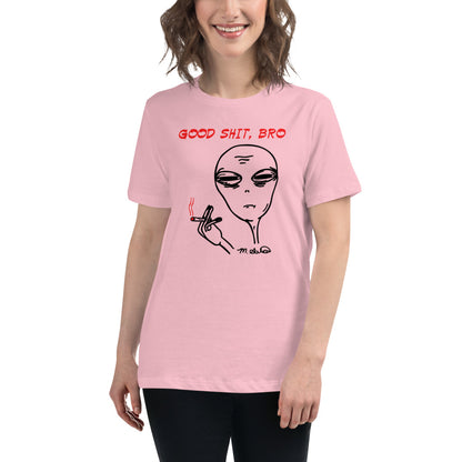 Good Stuff, bro - Women's Relaxed T-Shirt - Unminced Words