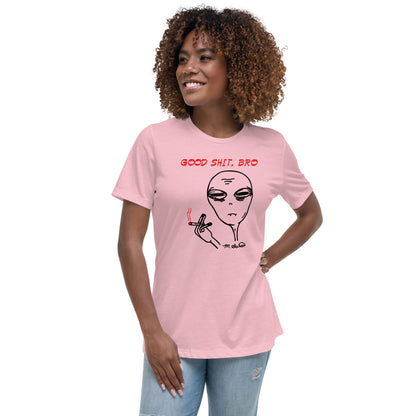 Good Stuff, bro - Women's Relaxed T-Shirt - Unminced Words