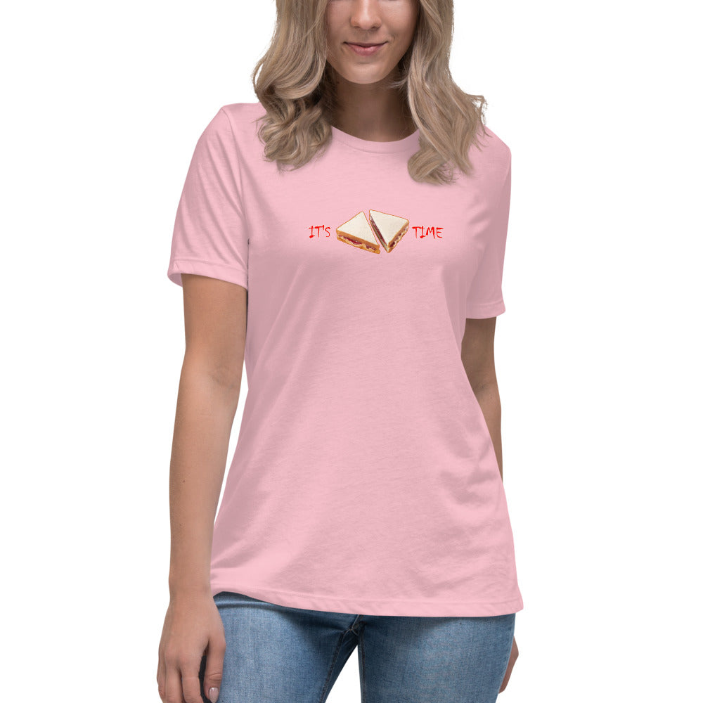 Peanut Butter & Jelly Time - Women's Relaxed T-Shirt - Unminced Words