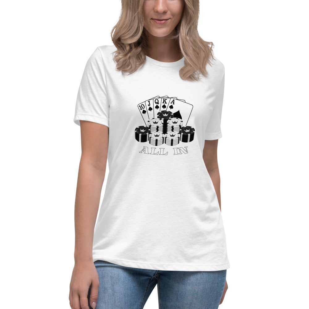 All In - Women's Relaxed T-Shirt - Unminced Words