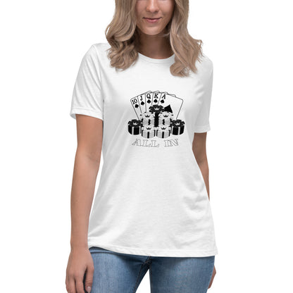 All In - Women's Relaxed T-Shirt - Unminced Words