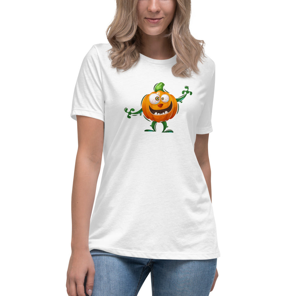 Pumpkin Paul - Women's Relaxed T-Shirt - Unminced Words