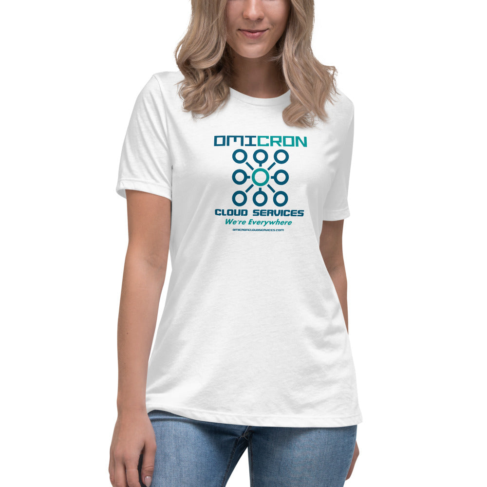 Omicron -  Women's Relaxed T-Shirt - Unminced Words