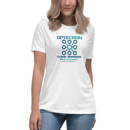 Omicron -  Women's Relaxed T-Shirt - Unminced Words